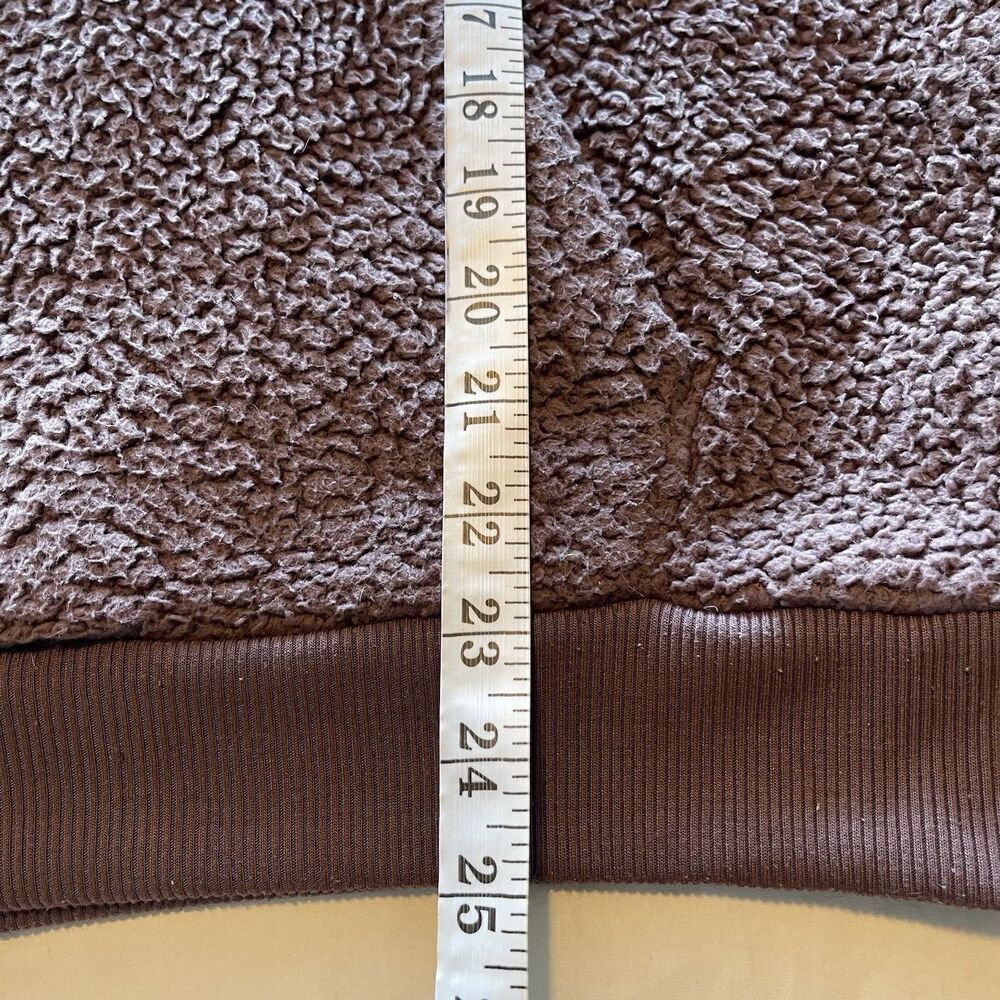 American Eagle Women’s Hoodie Fuzzy Sweater Pullover Sz XS Cozy Winter Skiing - Picture 8 of 16